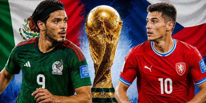 Cộng hòa Séc vs Mexico đang ở trạng thái tinh thần trái ngược